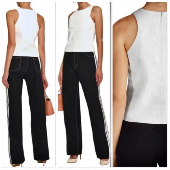 J brand leather shirt - Picture 5 of 6